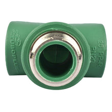 Cargar imagen en el visor de la galería, TEE CON ROSCA CENTRAL MACHO 25 x 1/2-tuboplus-200173 - FH Ferreterías