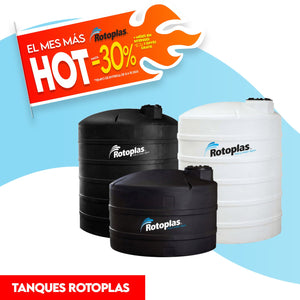 Tanque Cisterna Rotoplas 22000 L Blanco Industrial - FH Ferreterías