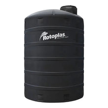 Cargar imagen en el visor de la galería, Tanque Rotoplas 10,000 L Vertical Reforzado al 20% Negro | FH Ferreterías
