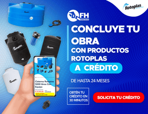 Cisterna Rotoplas 2800L / Sin Equipo - FH Ferreterías